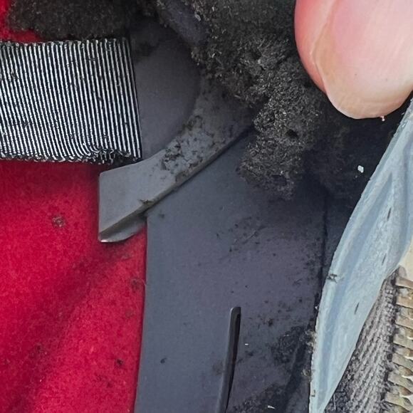 Vintage Ma Bell Telephone Lineman Hard Hat Helmet Hat Winter Rib Knit Lining - Picture 12 of 15